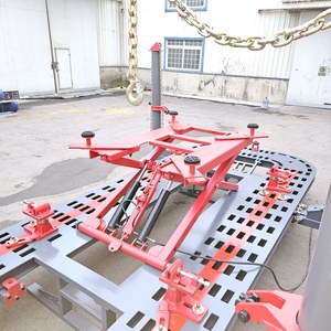 Banc de redressage de châssis CE, machine à débosseler, équipement de réparation de <span class=keywords><strong>carrosserie</strong></span> automobile, machine à redresser les châssis de voiture avec levage secondaire - Product Image 2
