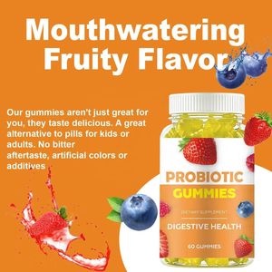 Exportation transfrontalière spécialisée pour les experts en santé gastro-intestinale, gommes probiotiques, arômes de fruits, ingrédients naturels et sûrs - Product Image 5