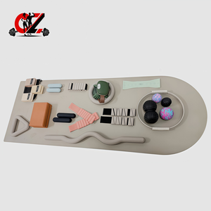 ZJ Customized NEW Ankle Wrist Bangles Barbell Bar Beam Power Ring Silicone Weights Bracelets Yoga Dumbells Pilates Accessories - Product Image 3