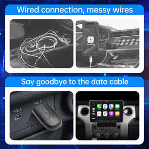 Adaptador Inalámbrico 2 en 1 para Apple CarPlay y Android Auto con Bluetooth 5.4, Control por Voz, Certificación CE/FCC/ROHS, Compatibilidad Universal - Product Image 3