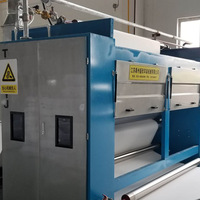 Nettoyer l'équipement de teinture et de finition de la machine de brûlage de tissu non tissé avec des accessoires d'impression pour le traitement des textiles