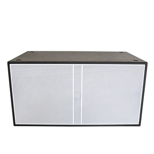 E218 E228 Blanc Noir Grande Puissance Subwoofer Extérieur Double 18 Pouces Boîtier de Basses 1200W/1600W pour Concerts, Églises, Spectacles et Scènes - Product Image 2