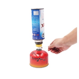 Válvula de recarga de cilindros de gas planos para conversión de cartuchos y botes planos, uso exterior, operación manual - Product Image 3