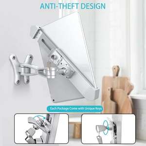 <span class=keywords><strong>Support</strong></span> <span class=keywords><strong>mural</strong></span> pour <span class=keywords><strong>tablette</strong></span> <span class=keywords><strong>antivol</strong></span> <span class=keywords><strong>Support</strong></span> <span class=keywords><strong>mural</strong></span> pour <span class=keywords><strong>tablette</strong></span> articulé robuste avec serrure de sécurité et clé Plus Tablettes 7-11" - Product Image 2