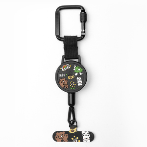 Customized Eco-Friendly Stainless Steel Retractable Keychains for Sports and Team Building Activities