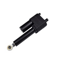 Actionneur linéaire personnalisé 12v 152,4 mm avec moteur PMDC à balais et retour d'information par interrupteur pour utilisation en bateau et en ventilateur 200W IP65
