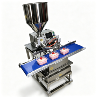 Machine de remplissage automatique quantitative polyvalente ZD200E pour pâte, confiture, liquide, crème et pâte épaisse dans les boulangeries commerciales