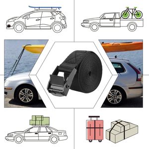 Correa de Amarre Personalizada de 1.5" (38mm), Correas de Sujeción Resistentes con Hebillas de Leva para Camiones, Barcos, Motocicletas, Kayaks, Canoas, Remolques - Product Image 5