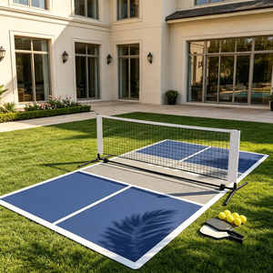 Système de filet de pratique portable, pliable rapidement, pour entraînement en intérieur et en extérieur - Product Image 4