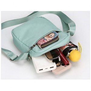 Custom Brand Mini Crossbody Phone Bag for Women Oxford Cloth <b>Small</b> Shoulder Purse Mixed Colors Multiple Compartments Promotional - Product Image 4