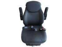 Siège de bateau marin réglable en PVC, suspension robuste, réglage de l'angle du dossier 35-170°, certifié CE, capacité 50-130 kg, 60 mm