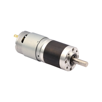 Motor DC Brushless Magnet Permanen 12V 300 RPM 6V/24V Torsi Tinggi Kecepatan Rendah 28MM Planetary untuk Kipas & Penggunaan Rumah Pintar