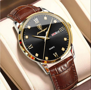 Montre pour homme lumineuse et étanche, montre-bracelet à quartz ultra-fine - Product Image 2