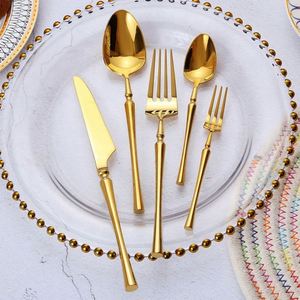 Premium Reusable Dishwasher Friendly Restaurant Cutlery Set Dinner Ware 18/10 Stainless Steel Hotel Tableware - Product Image 1