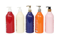 Bouteilles vides en plastique pour shampoing, gel douche, lotion corporelle avec pompe pulvérisateur sérigraphiée pour savon liquide, désinfectant pour les mains