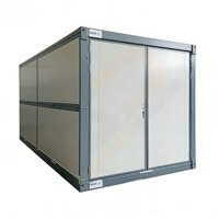 Maison de conteneur maritime préfabriquée moderne de 20 pieds, résistante aux ouragans, bureau portable, pliable, mobile, Casa, bâtiment de bureau