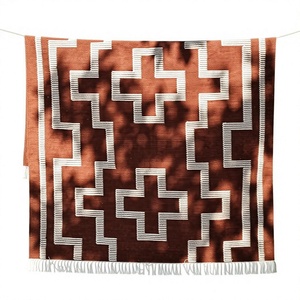 Tapis géométriques modernes faits à la main en laine réversible, écologiques, anti-fatigue, tendance, vente en gros - Product Image 1