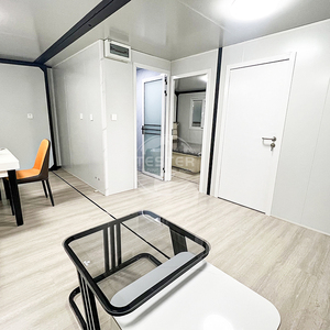 Modernes 40-Fuß erweiterbares Luxus-Containerhaus aus Stahl mit Schlafzimmer, Apartment und vorgefertigtem Café - Product Image 6