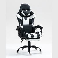 Mexique beauté pas cher inclinable en cuir PC chaise Cadeira Silla Gamer chaises fête rvb chaise de jeu avec repose-pieds pour les joueurs