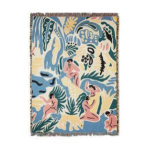 Home Deco Van Gogh's Starry Sky Throw Blanket Couverture tissée Tapisserie OPP Bag Wearable Blanket Livraison rapide Pas cher Vintage Sofa - Product Image 4