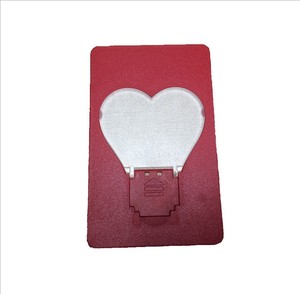 Vendita calda nuova decorazione dell'albero di natale ha condotto la tasca della carta della lampadina della stella della luce per i biglietti d'auguri - Product Image 1