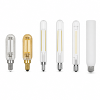 Tube lumineux à filament LED T8 4 fils 2200-6500K CRI 90+ Dimmable 3W 4W 4.5W pour lustre