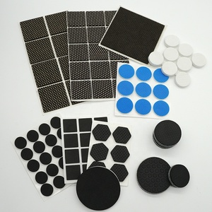 Hyderon mạnh mẽ tự dính không trượt đồ nội thất chân miếng tròn vuông cảm thấy miếng đệm đồ nội thất cho ghế bàn - Product Image 2