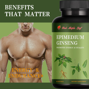 Cápsulas Blandas de Extracto de Epimedium y <span class=keywords><strong>Ginseng</strong></span> <span class=keywords><strong>con</strong></span> <span class=keywords><strong>Vitaminas</strong></span> E y B6 |   Promueve la energía, la vitalidad y el apoyo inmunológico |   60 Cápsulas Blandas Suministro a Granel - Product Image 4