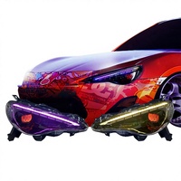 Nouveau pour GT86 et BRZ : Kit de modernisation/amélioration de phares LED 12V avec feux de jour RGB et commande de direction