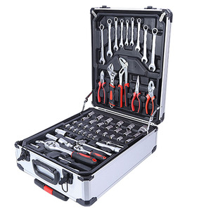 Juego de Herramientas Manuales para Reparación de Automóviles 187 en 1, Caja de Herramientas con Llaves de Trinquete, Llaves de Vaso, Llaves Inglesas, Juego de Herramientas Combinadas para Mantenimiento Automotriz y del Hogar - Product Image 2