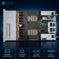 Serveur Dell PowerEdge R610 R660 d'occasion, série 1U Rack, matériel multi-générations pour les projets de déploiement d'infrastructure de centre de données