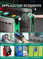 Escáner de código de barras integrado 2D Mini lector de código de barras Lector de código QR omnidireccional integrado Motor de escaneo de bajo costo