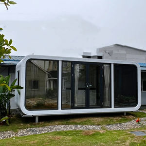 コンパクトなプレハブキャビン、ポータブルモジュール式ユニット、アップルキャビン（裏庭、庭園、キャンプ場用） - Product Image 1