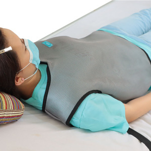 Gilet de contention gris, grande taille, soutien lombaire droit pour lit, avec sangles fixes, empêche les chutes et le retournement, sûr - Product Image 2