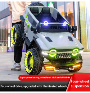 Auto Elettrica Fuoristrada per <span class=keywords><strong>Bambini</strong></span>, Giocattolo Telecomandato in ABS Dn061, Regalo di Compleanno per <span class=keywords><strong>Bambini</strong></span> e Bambine di <span class=keywords><strong>2</strong></span>-4 <span class=keywords><strong>Anni</strong></span>, Alimentata a Batteria 12V - Product Image 1