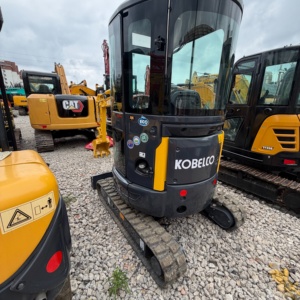 Excavatrice sur chenilles Kobelco SK20SR à faible consommation de carburant, modèle 2022, 2 tonnes, d'occasion, avec moteur, pompe et boîte de vitesses, à vendre - Product Image 2