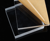 Plaques acryliques transparentes de 2 mm, 3 mm, 5 mm, 8 mm, 12 mm, plaques en PMMA cristallin, découpées sur mesure