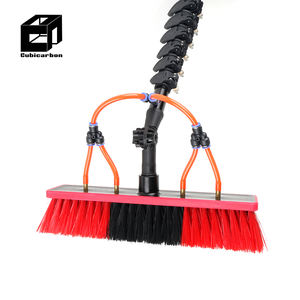 उच्च दबाव कार्बन फाइबर खिड़की साफ करने के लिए उच्च दबाव कार्बन फाइबर खिड़की की सफाई उपकरण के साथ ब्रश सौर पैनल सफाई उपकरण - Product Image 5