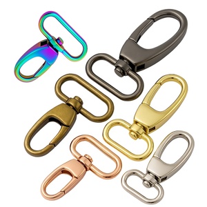 Moschettone Girevole di Lusso Eco-Friendly 15/18/20/25/30mm, Personalizzabile con Logo e Colore, per Borse, Articoli in Pelle, Portachiavi e <span class=keywords><strong>Accessori</strong></span> - Product Image 1