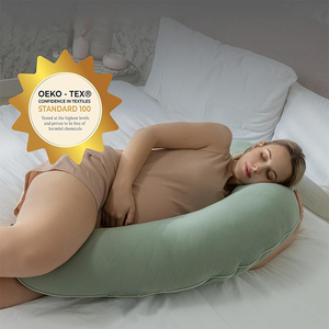 Nouveau 2024 <span class=keywords><strong>Coussin</strong></span> <span class=keywords><strong>de</strong></span> <span class=keywords><strong>Grossesse</strong></span>, Housse Amovible, Coussins <span class=keywords><strong>de</strong></span> Soutien, Oreiller <span class=keywords><strong>de</strong></span> <span class=keywords><strong>Grossesse</strong></span> Corps Entier pour Dormir - Product Image 2