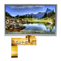 7 Zoll TFT RGB 40PIN 800X480 LCD-Anzeigemodul mit Resistivem Touchpanel