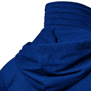 Hoodie Pria Ukuran Besar Tanpa Lengan, Bahan Fleece Rajut Poliester 100% Anti Kusut Tahan Air, Model Slim Fit Berkualitas Tinggi untuk Olahraga - Product Image 6