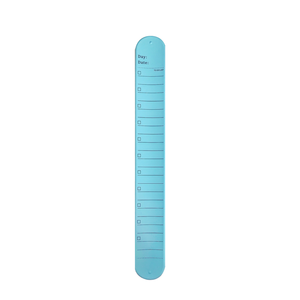 Có thể đeo y tá notepad dây đeo cổ tay Silicone nhắc nhở Vòng đeo tay viết trên Memo có thể ghi khô xóa Tát ghi chú dán cai trị - Product Image 2