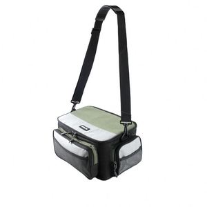 Sac de pêche multifonctionnel BSCI en tissu Oxford pour moulinets, leurres et équipement de pêche, sacoche de rangement pour matériel de pêche en extérieur, à porter à l'épaule ou en bandoulière - Product Image 3