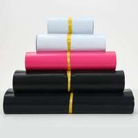 Sacs d'expédition en Poly pour vêtements, emballage de livraison, noir/blanc/gris/rose, 50 unités