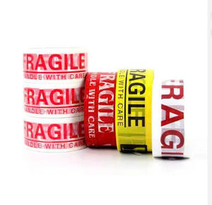 Rouleau de ruban BOPP imprimé fragile personnalisé pour la promotion et l'étiquetage de décoration de boîtes d'étanchéité pour les marchés d'exportation - Product Image 4