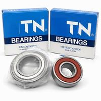 Roulement à billes à gorge profonde en acier chromé à double étanchéité N TN 6306 ZZC3/5K pour équipement industriel