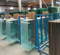 Verre trempé transparent à faible teneur en fer de 6 mm, panneau sans fer flotté, 12 mm, découpé sur mesure 50/70 cm, verre trempé extra clair de 6 mm et 10 mm