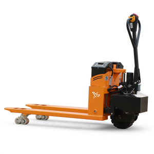 Nueva transpaleta eléctrica de 3 toneladas, transpaleta manual con carretilla elevadora de iones de litio de 24V/360ah para restaurante y venta al por menor - Product Image 1