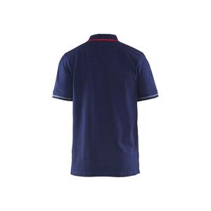 BLAKLADER - 338910508956XS Polo Azul Marino/rojo-EAN 7330509479742 CAMISETAS Y POLOS DE TRABAJO - Product Image 2